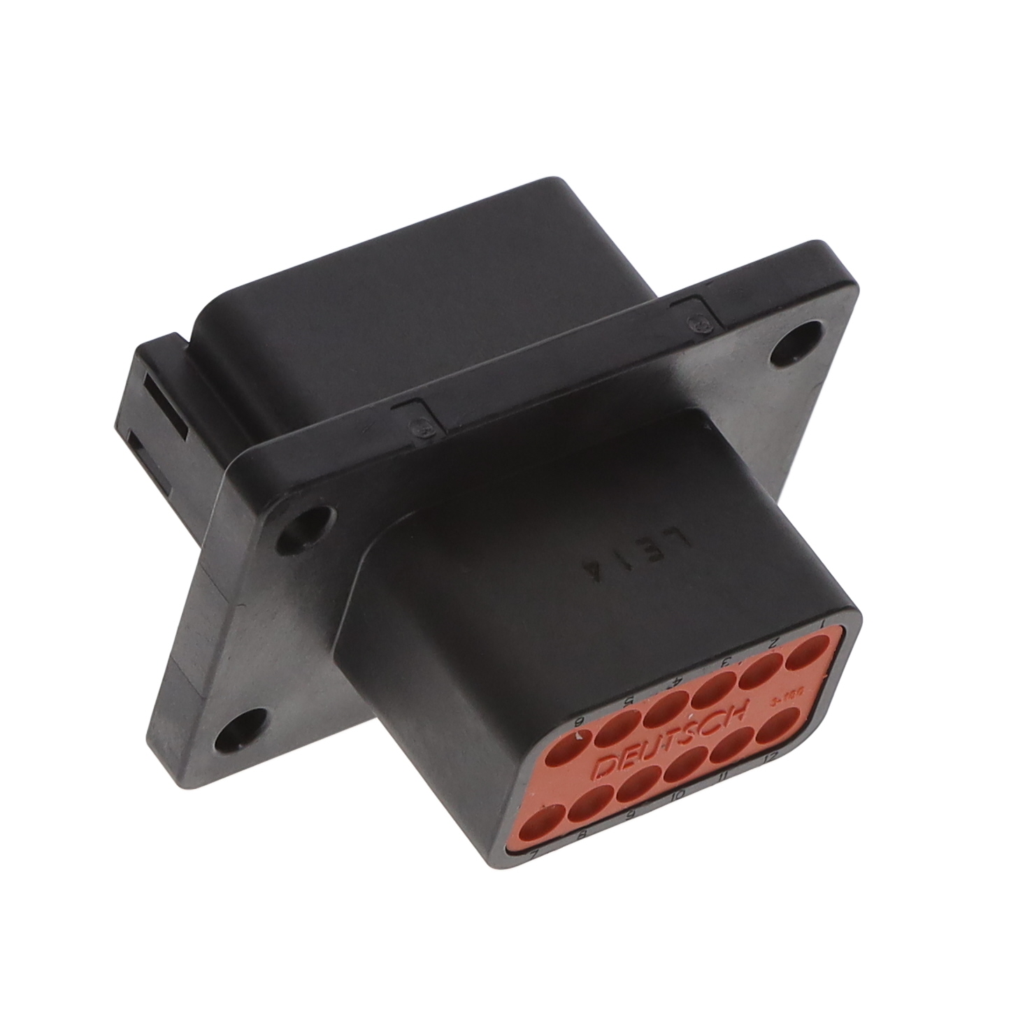 TE CONNECTIVITY 矩形连接器 - 外壳 DT04-12PA-LE14