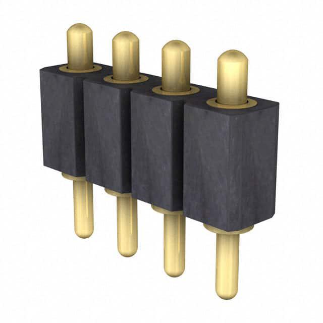PRECI-DIP 矩形连接器 - 弹簧式 811-S1-004-10-016101