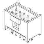 MOLEX 矩形连接器 - 针座 - 公插针 901301214