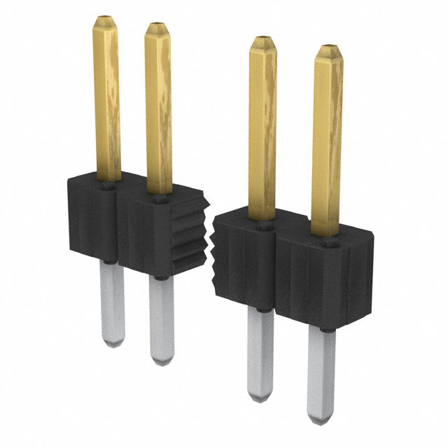 AMPHENOL 矩形连接器 - 针座 - 公插针 68002116HLF