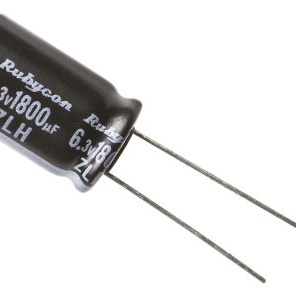 RUBYCON 铝电解电容 6.3ZLH1800MEFC10X16