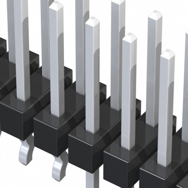 MOLEX 矩形连接器 - 针座 - 公插针 702871067