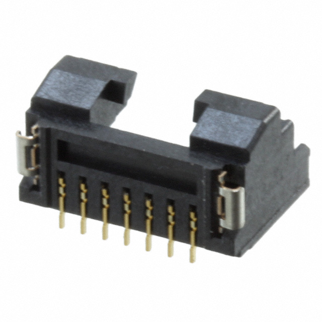 HIROSE ELECTRIC 矩形连接器 - 针座 - 公插针 DF50A-7P-1V(51)