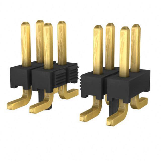SAMTEC 矩形连接器 - 针座 - 公插针 TMM-107-01-G-D-SM-A-P-TR