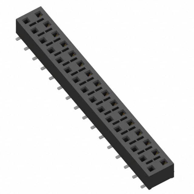 SAMTEC 矩形连接器 - 针座 - 插座/母插口 HLE-116-02-S-DV-BE