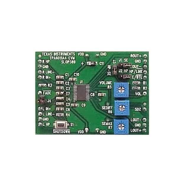 TEXAS INSTRUMENTS 多媒体放大器 TPA6011A4EVM
