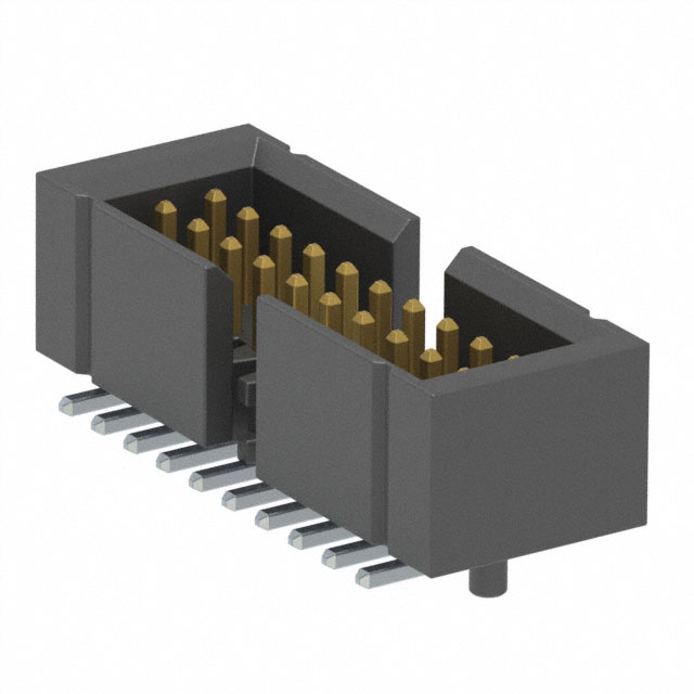 SAMTEC 矩形连接器 - 针座 - 公插针 FTMH-110-03-L-DV-ES-A
