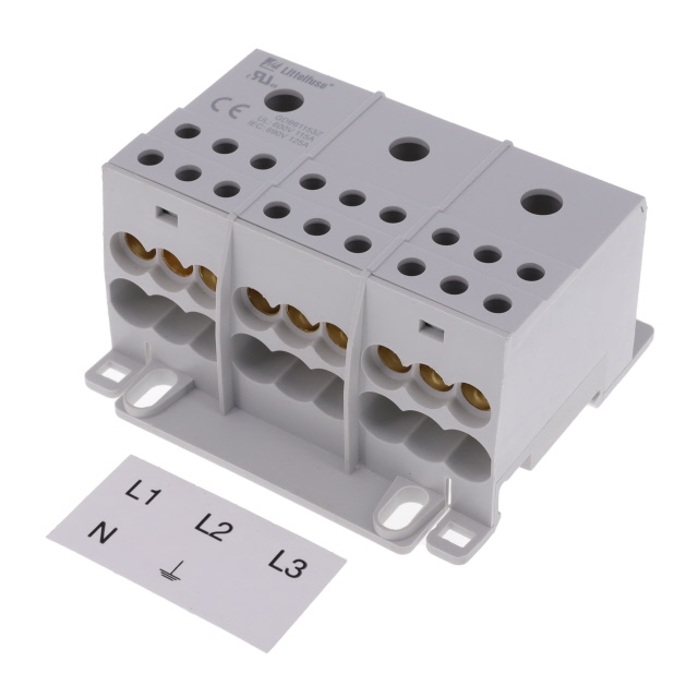 LITTELFUSE 接线座- 配电 GDB61153Z