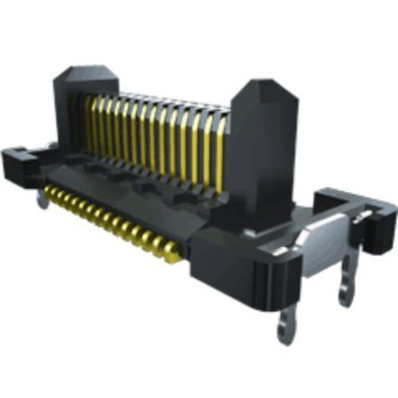 SAMTEC 矩形连接器 - 板垫片/叠接器（板对板） FT5-30-01.0-L-DV-TH-P-TR