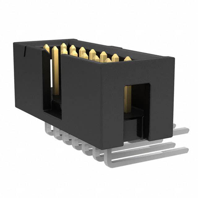 SAMTEC 矩形连接器 - 针座 - 公插针 TST-107-04-S-D-RA