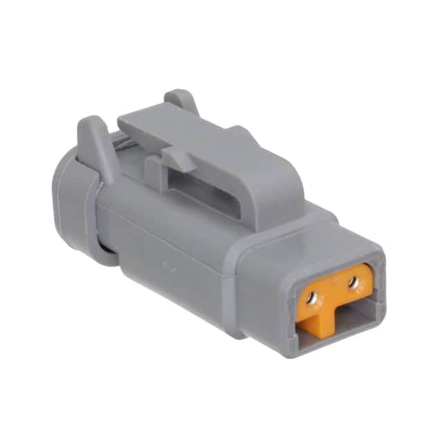 TE CONNECTIVITY 矩形连接器 - 外壳 DTM06-2S-P006