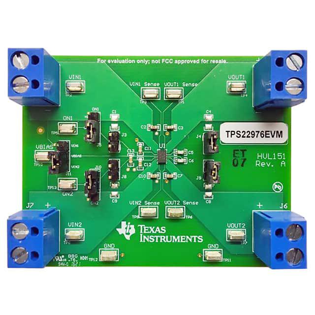 TEXAS INSTRUMENTS 评估、开发板开发工具 TPS22976EVM