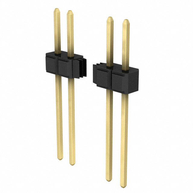 3M 矩形连接器 - 针座 - 公插针 929647-04-25-I
