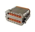 TE CONNECTIVITY 矩形连接器 - 外壳 DT06-12SA-E003