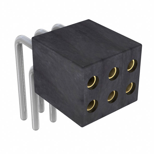 PRECI-DIP 矩形连接器 - 针座 - 插座/母插口 853-87-006-20-001101