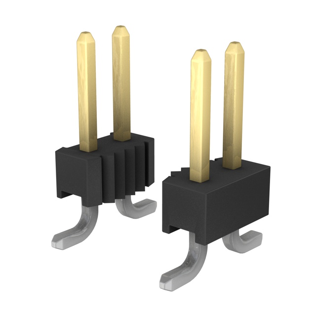 TE CONNECTIVITY 矩形连接器 - 针座 - 公插针 1-146130-4