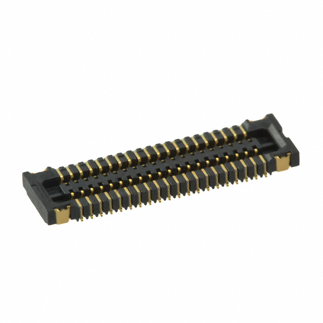 HIROSE ELECTRIC 矩形连接器 - 板垫片/叠接器（板对板） BM10NB(0.8)-40DS-0.4V(51)