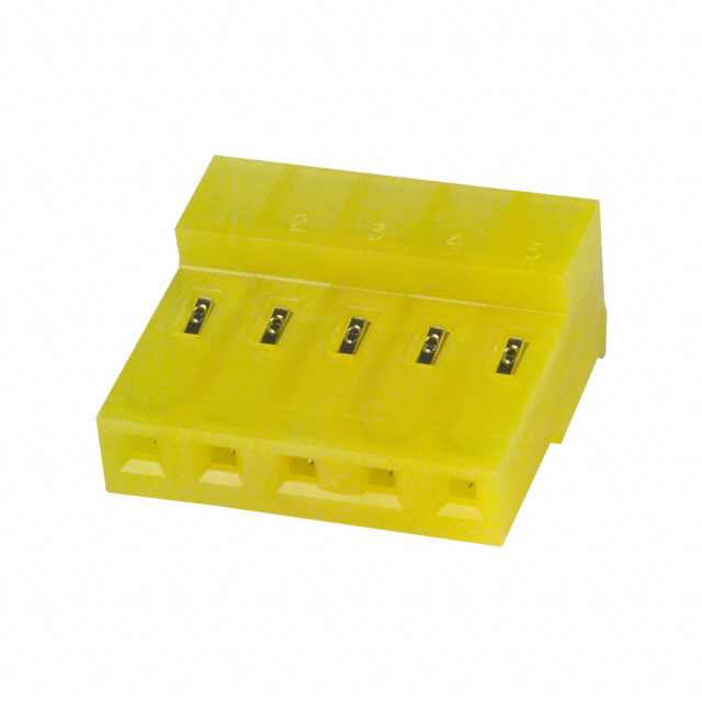 TE CONNECTIVITY 矩形连接器 - 自由悬挂/面板安装 3-640432-5