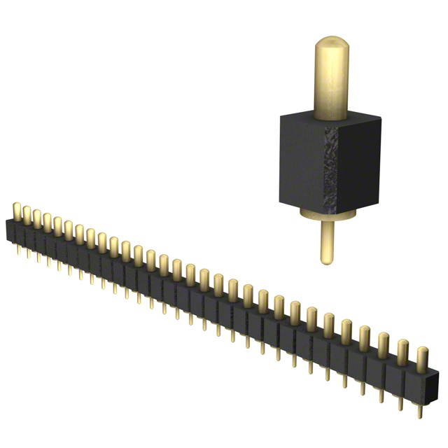 MILL-MAX 矩形连接器 - 弹簧式 821-22-030-10-004101