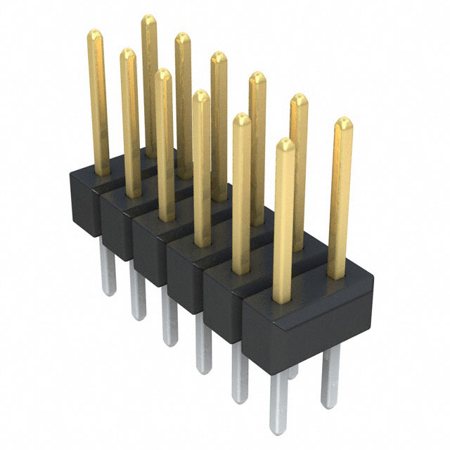 MOLEX 矩形连接器 - 针座 - 公插针 10977126