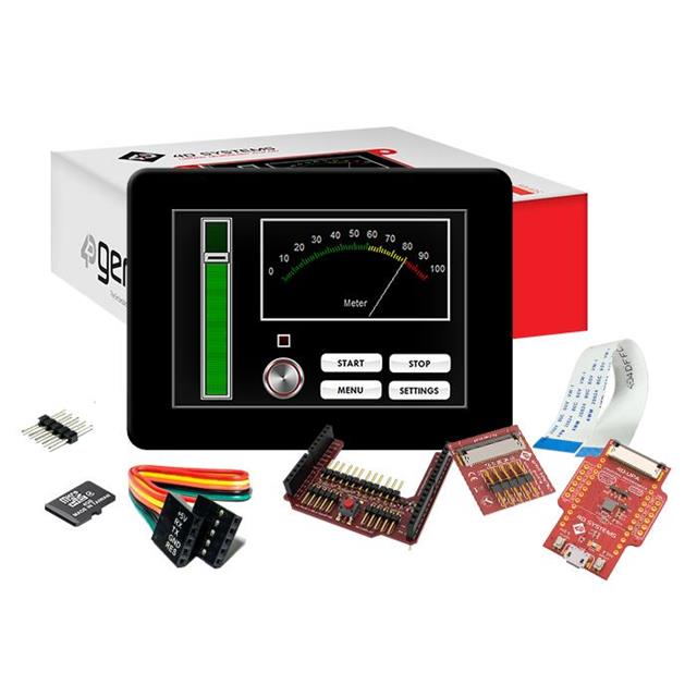 4D SYSTEMS LED显示器件 SK-GEN4-35D-CLB-AR