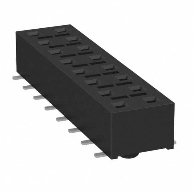 SAMTEC 矩形连接器 - 针座 - 插座/母插口 HLE-108-02-L-DV-BE-A