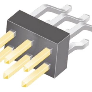 SAMTEC 矩形连接器 - 针座 - 公插针 TSM-103-01-L-DH