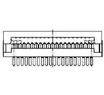 TE CONNECTIVITY 矩形连接器 - 板载/直接线对板 2-6437006-2
