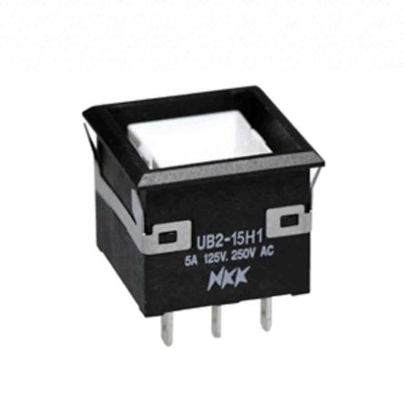 NKK SWITCHES 按钮开关 UB215KKW015C