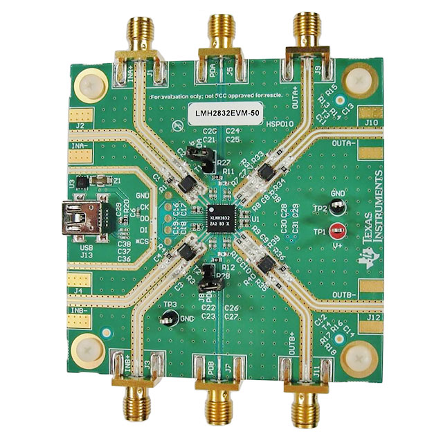 TEXAS INSTRUMENTS 评估、开发板开发工具 LMH2832EVM-50