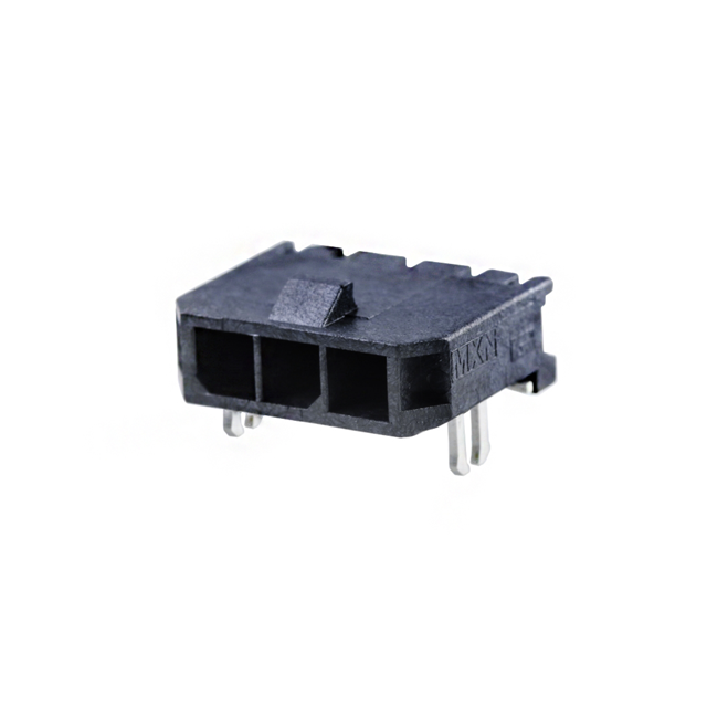 MOLEX 矩形连接器 - 针座 - 公插针 436500311