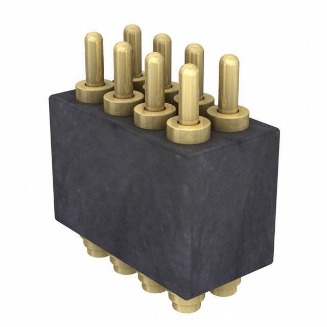 MILL-MAX 矩形连接器 - 弹簧式 855-22-004-30-001101
