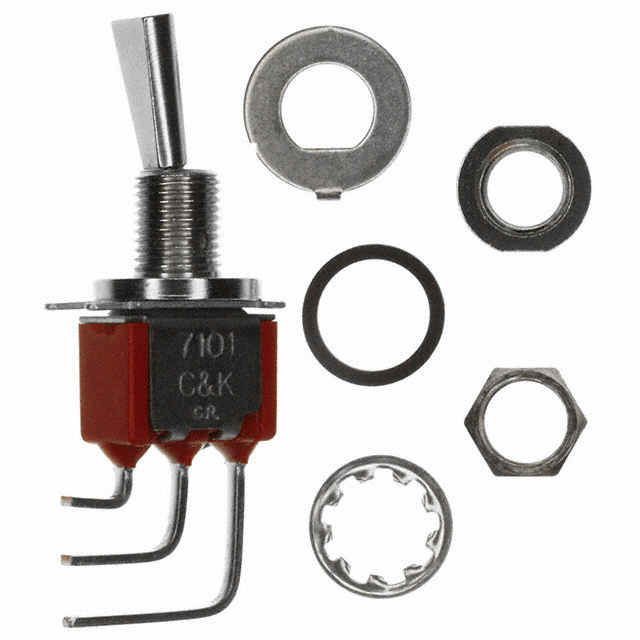C&K 拨动开关 7101P3CWAV2ME