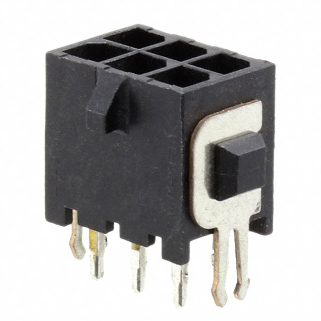 TE CONNECTIVITY 矩形连接器 - 针座 - 公插针 794680-6