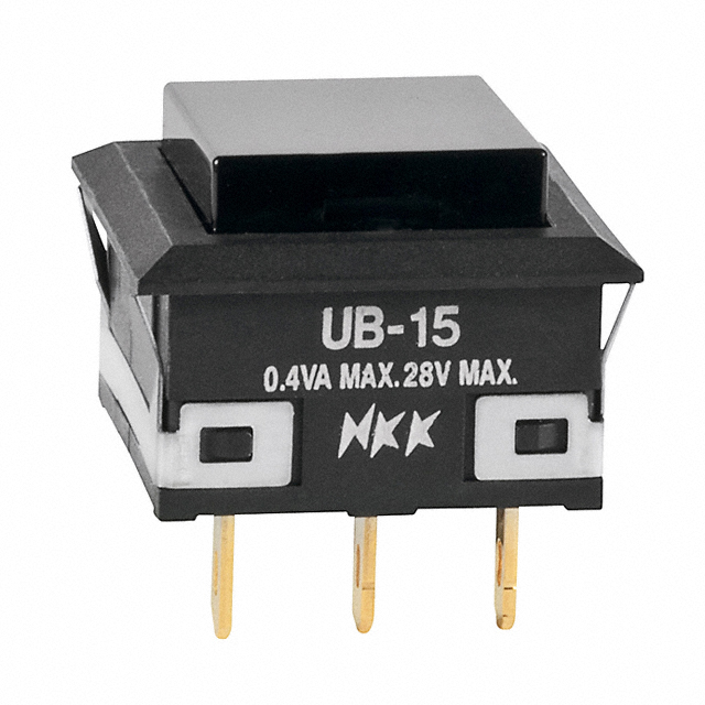 NKK SWITCHES 按钮开关 UB15KKG01N-A