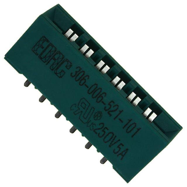 EDAC 卡边缘连接器 - 边缘板连接器 306-006-506-101