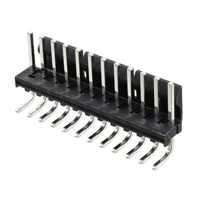 MOLEX 矩形连接器 - 针座 - 公插针 1718140012