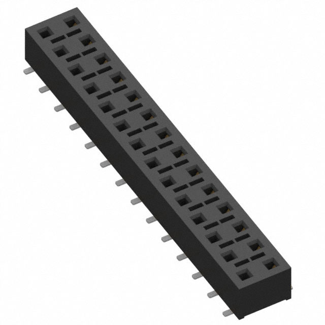 SAMTEC 矩形连接器 - 针座 - 插座/母插口 HLE-114-02-F-DV-BE-K-TR