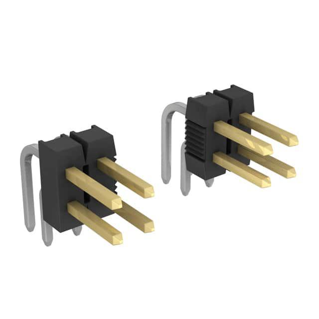 TE CONNECTIVITY 矩形连接器 - 针座 - 公插针 5-103326-5