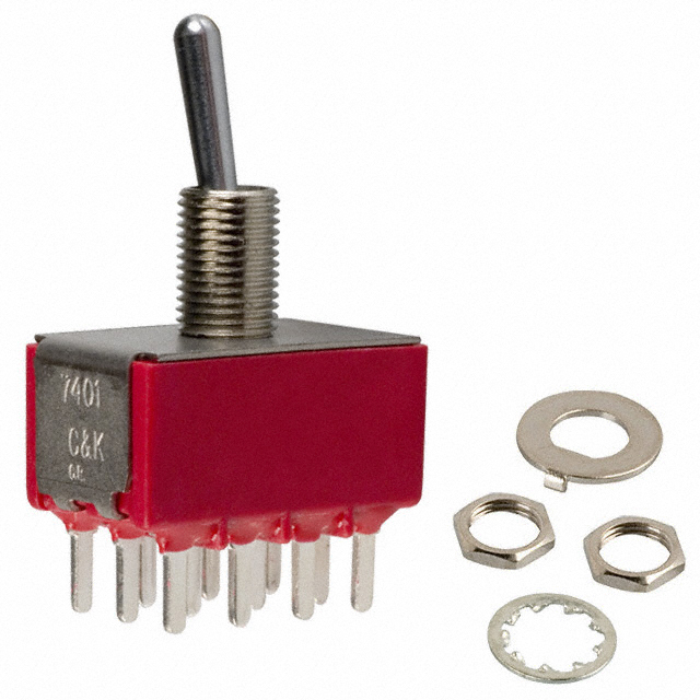 C&K 拨动开关 7401SYCQE