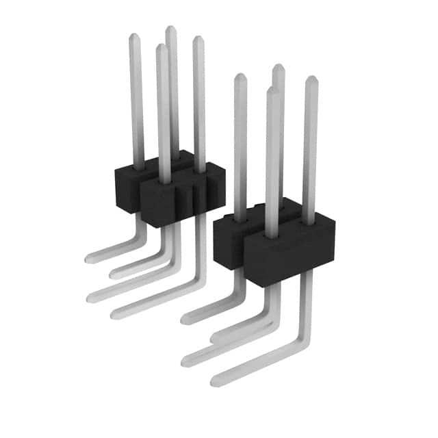MOLEX 矩形连接器 - 针座 - 公插针 717640314