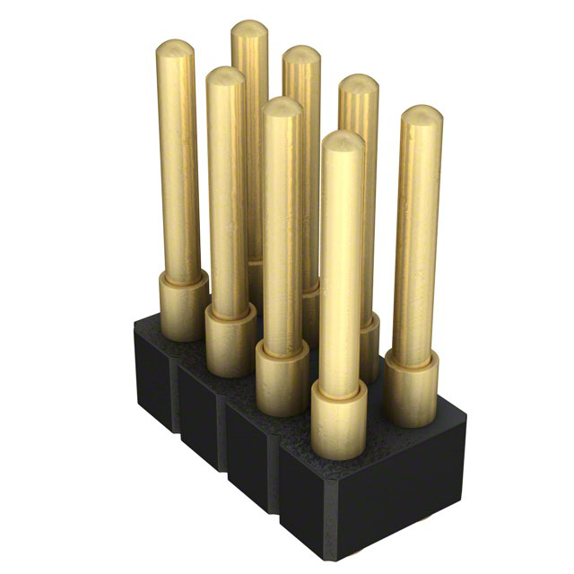 MILL-MAX 矩形连接器 - 弹簧式 814-22-008-30-007101