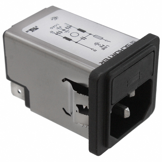 SCHURTER 电源接入连接器 - 输入/输出/模块 5200.0643.1