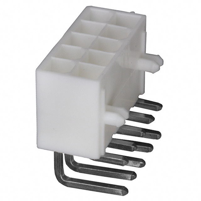 MOLEX 矩形连接器 - 针座 - 公插针 39301102