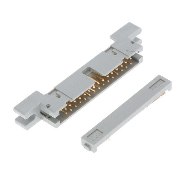 3M 矩形连接器 - 自由悬挂/面板安装 4630-6000