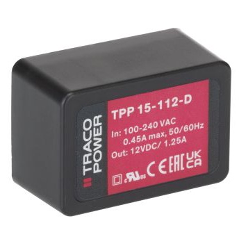 TRACO POWER AC-DC模块 TPP 15-112-D