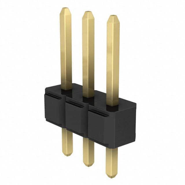 3M 矩形连接器 - 针座 - 公插针 929647-01-03-EU