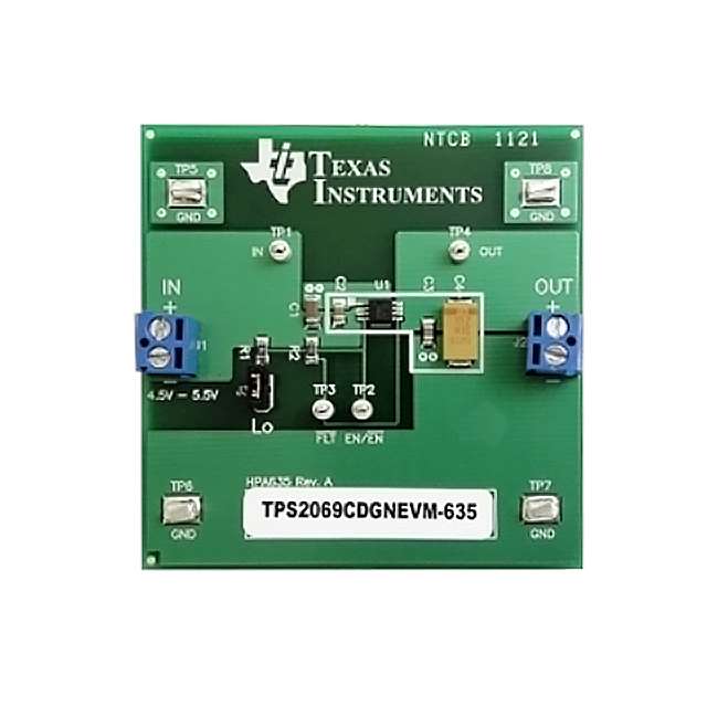 TEXAS INSTRUMENTS 评估、开发板开发工具 TPS2069CDGNEVM-635