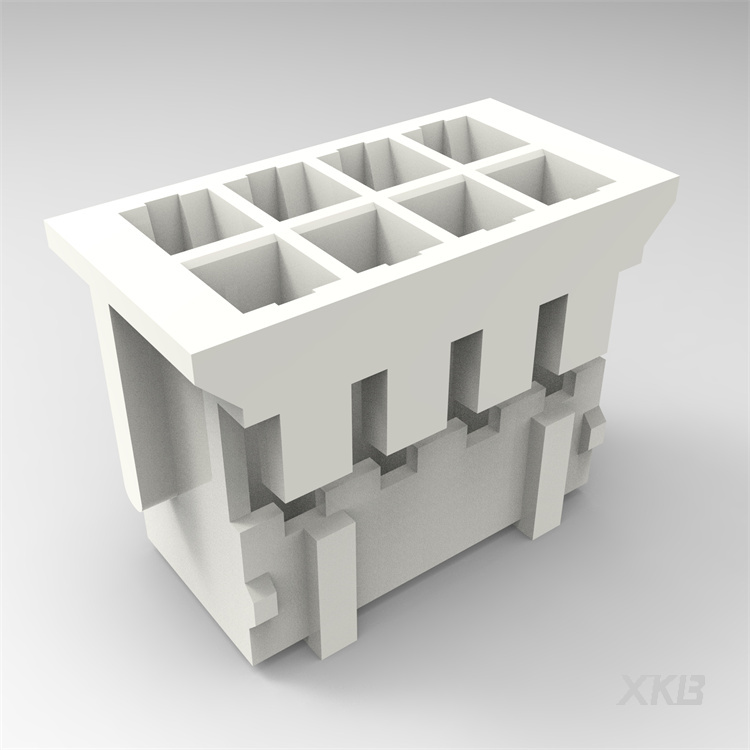 XKB CONNECTIVITY/中国星坤 矩形连接器 - 外壳 X2026H-2x04HF-N0