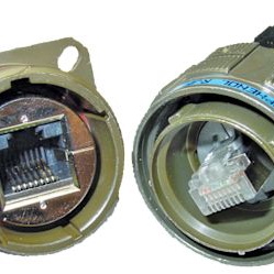 AMPHENOL 模块化连接器 - 适配器 RJFTV2PEM1N